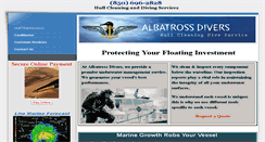 Desktop Screenshot of albatrossdivers.com